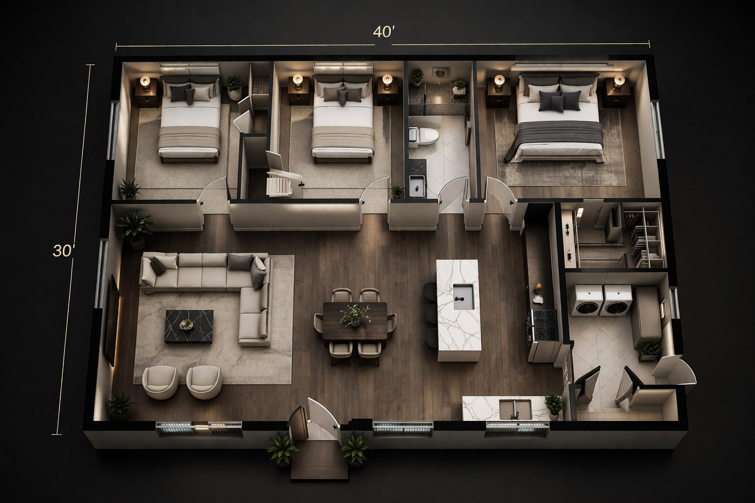 Floor plans